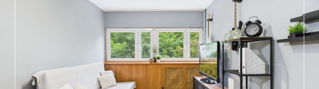 Mieszkanie dwupokojowe rozkładowe - wysoki parter