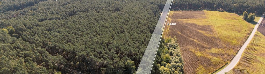 Działka dla osób szukających ciszy i natury