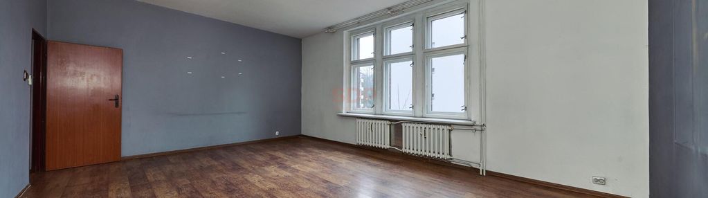 Przestronne mieszkanie z możliwością wydzielenia pokoi | piwnica 28 m2