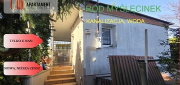 Rod myślęcinek, domek murowany kanalizacja woda