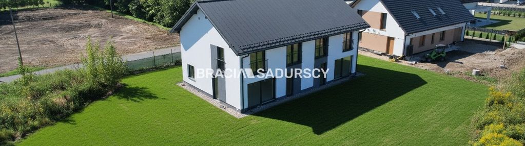 Dom w zabudowie blizniaczej, lubocza, kraków