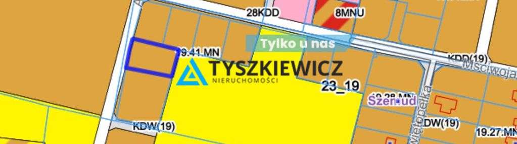 Działka budowlana w szemudzie