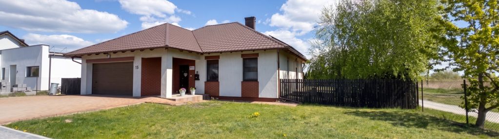Dom parterowy 5 pokoi garaż działka 1024 m2