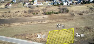 Działka budowlana z mpzp, nasielsk, 1114 m2