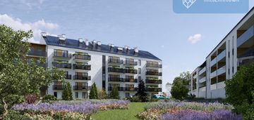 3 pok. 2 łazienki | 56.48 m² | bez prowizji