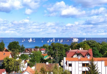 4 pokoje z widokiem na morze 2 minuty od plaży!