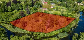 Wyjątkowa działka budowalna w zakolu rzeki.