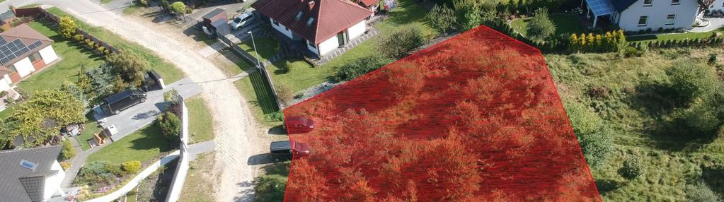 Działka budowlana 1011 m² - kąpino, gm. wejherowo