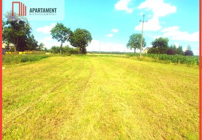 Działka z wz w sąsiedztwie nowych domów.