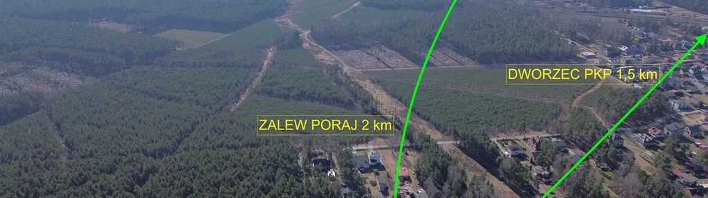 Mpzp - działka budowlana w lesie