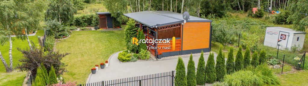 Mobilny domek całoroczny | 30 m² | działka 494 m²