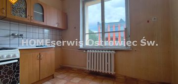 Kawalerka 33m2 piętro 1/2, ścisłe centrum ostrowca