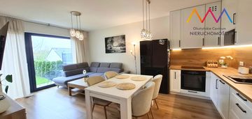Apartament z ogródkiem- nowe budownictwo