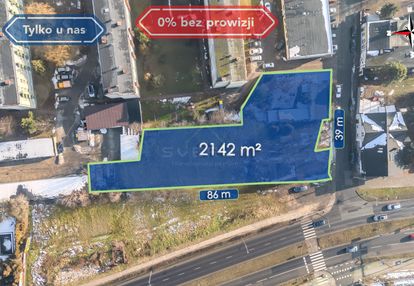 Działka z wz pod blok mieszkalny tysiąclecie.