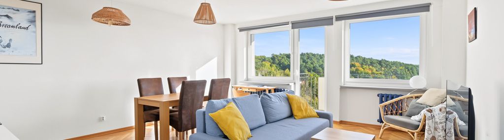 2-pok. z balkonem i pięknym widokiem na morze