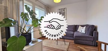 Dwupokojowe z dużą loggią w centrum miasta