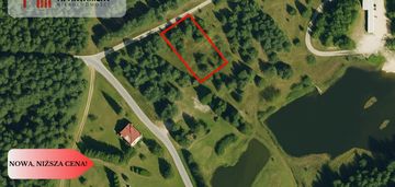 Zmiana ceny !! działka  3050 m² z widok na jezioro