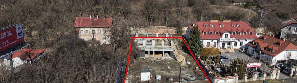 Działka z rozpoczętą budową | centrum lublina