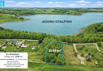 Działka nad jeziorem • pierwsza linia zabudowy!