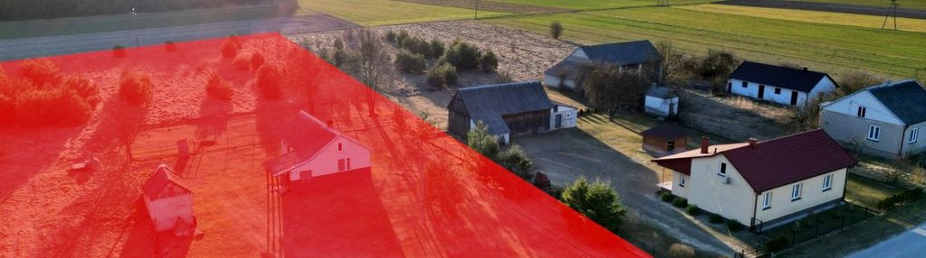 Działka z domem, pow. 7212 m2,nowe kotlice, sobków