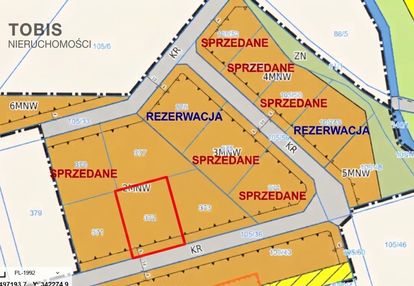 Działka budowlana mpzp | 1575 m2 | trzcielin