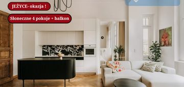 !!! jeżyce- słoneczne 4 pokoje! rabat 65 tys. !!!