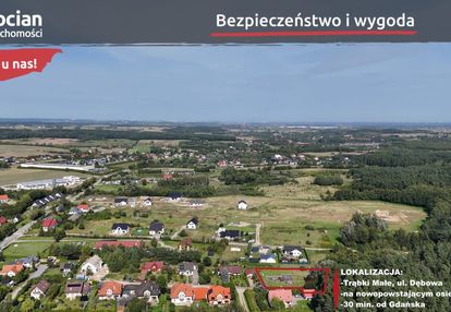 Duża działka pod lasem z rozpoczętą budową!