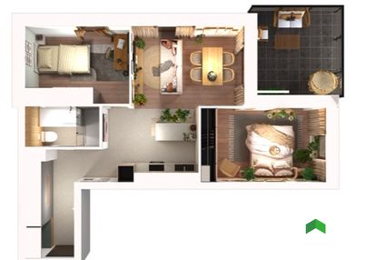 Mieszkanie z ogródkiem gotowe do odbioru