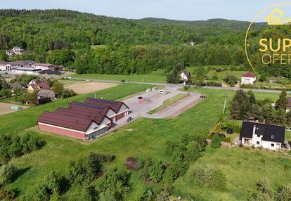 Działka komercyjno- usługowa 79,29 ar przy biedronce i drodze woj 956