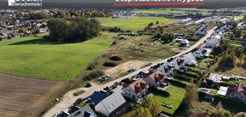 Działka pod bliźniaki! własny staw! banino dąbrowa