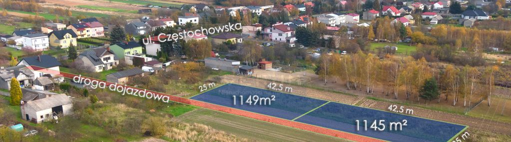 Działki budowlane na jurze, jaskrów mstów