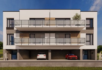Nowe mieszkanie z ogródkiem i garażem – projektant