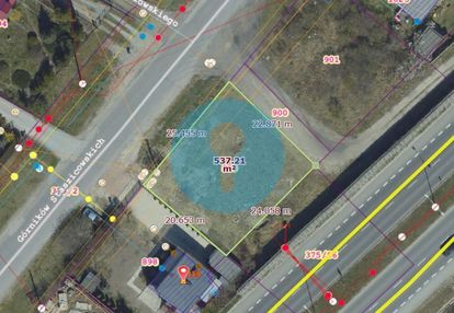 Działka z wydaną wz o pow. 531 m2