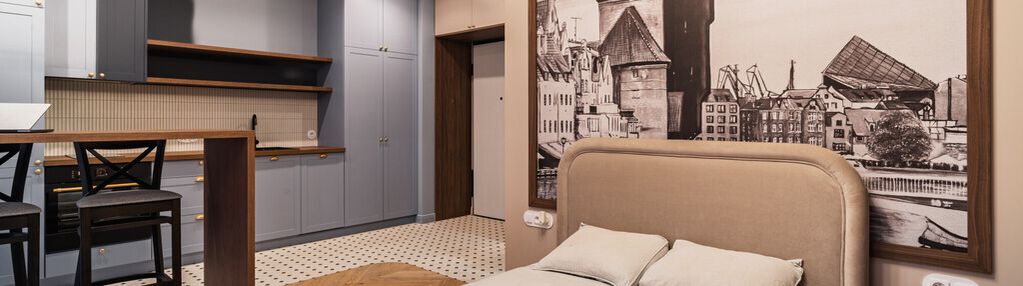 Studio premium 27 m² / wyspa spichrzów /