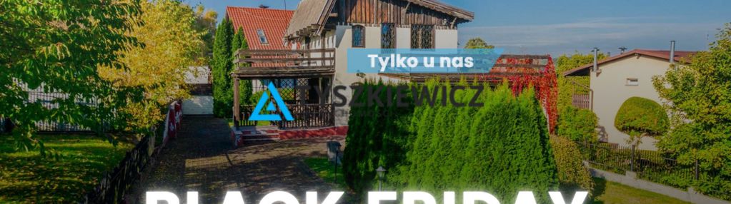 Charzykowy dom blisko jeziora.