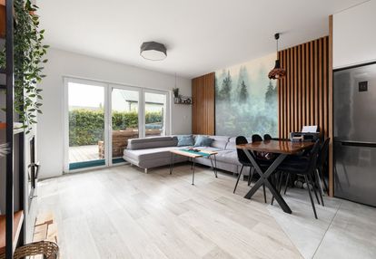 Nowoczesny dom w zabudowie szeregowej