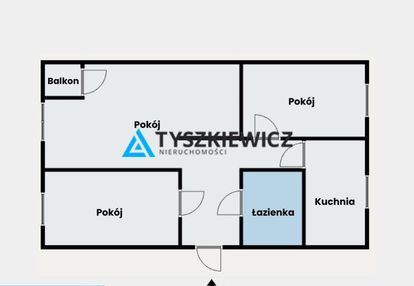 Do wynajęcia 3-pokojowe mieszkanie