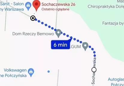 Działka budowlana, usługowa W-wa 6 min. do metra