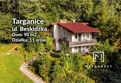 Dom w górach | otoczenie lasu | targanice |