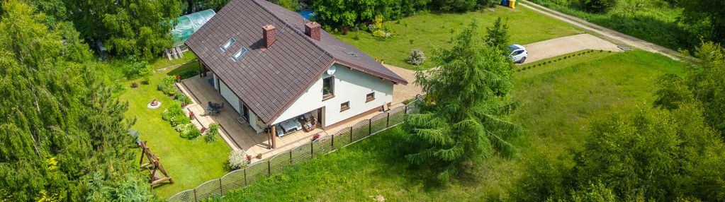 Dom wolnostojący na przepięknej działce 1101m2