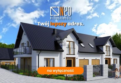 Nowe domy w zabudowie bliźniaczej 154 m2