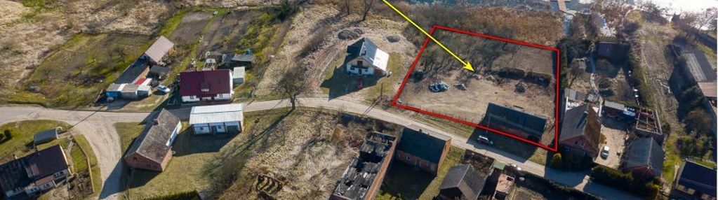 Działka z linią brzegową