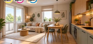 3 pokoje/50 m2/od zaraz