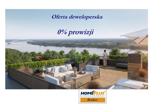 0%, kameralna inwestycja, widok na wisłę