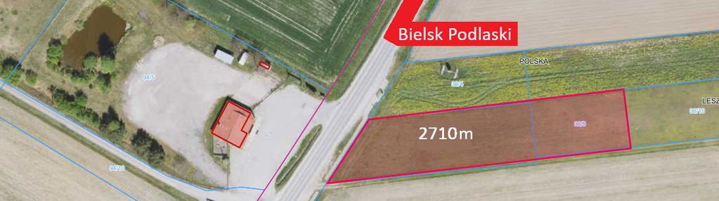 Działka inwestycyjna 2710 m² przy s19 / viacarpati