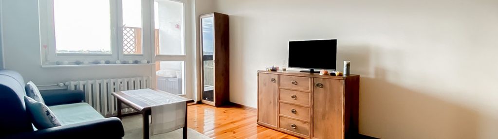 Przestronne 2 pokoje z balkonem i pięknym widokiem