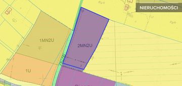 18 km od krakowa - 0,99 ha mieszkaniowo-usługowa