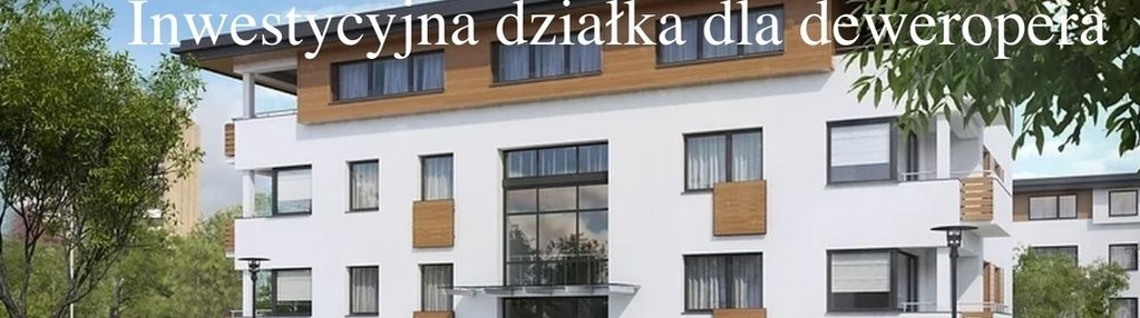 Działka z potencjałem-dla dewelopera-8 mieszkań