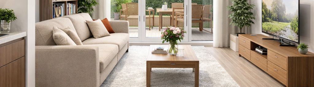 Dwupokojowe mieszkanie z ogródkiem.