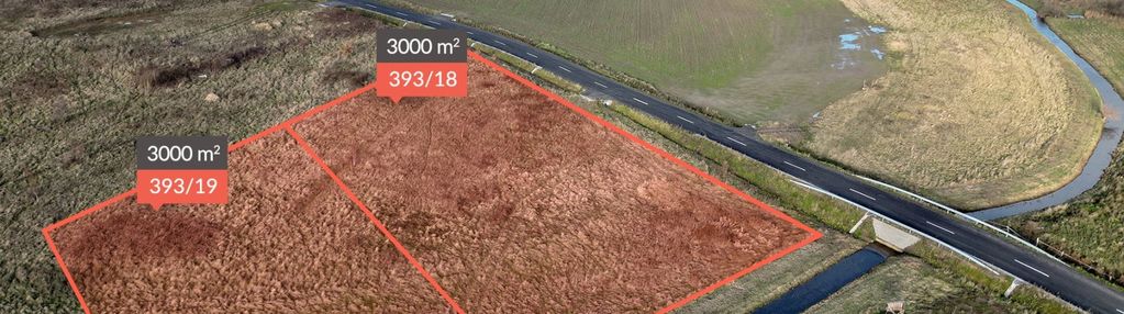 Rusinowo|działki 3 km od morza|zezwolenie na domki